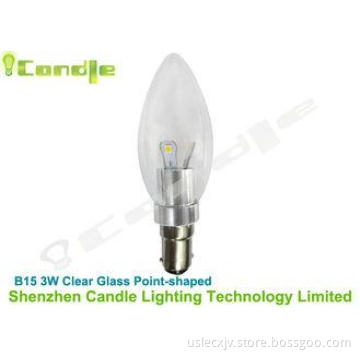 70Ra 5630 Smd Commercial High Lumen LED Bulb 3 w B15 For Cl